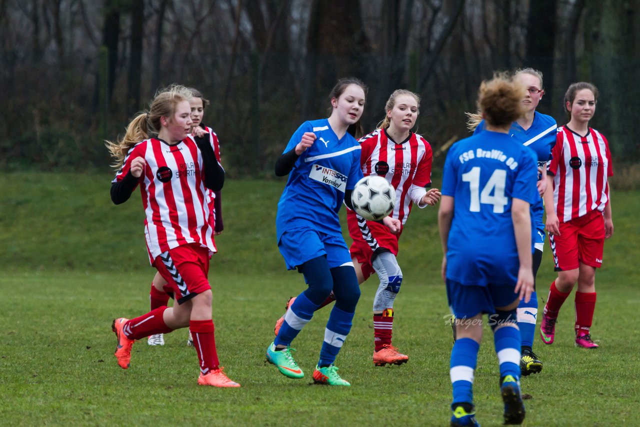 Bild 67 - C-Juniorinnen FSG-BraWie 08 - TuS Tensfeld : Ergebnis: 0:8